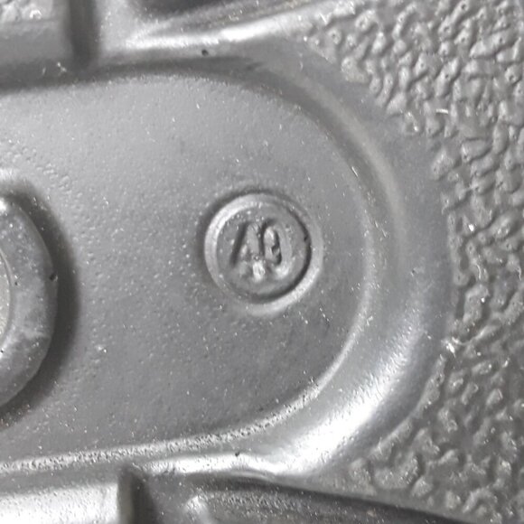 Ecco Skyler Hydromax Leather Black Moto Wedge Ankle Boot 40EU/9US - Picture 11 of 12